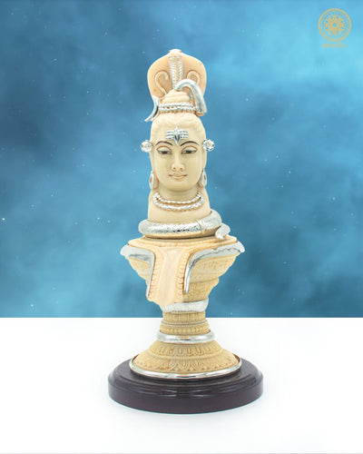 Hand Carved Resin Shiva Idol for Home | Spiritual Shiva Linga Statue