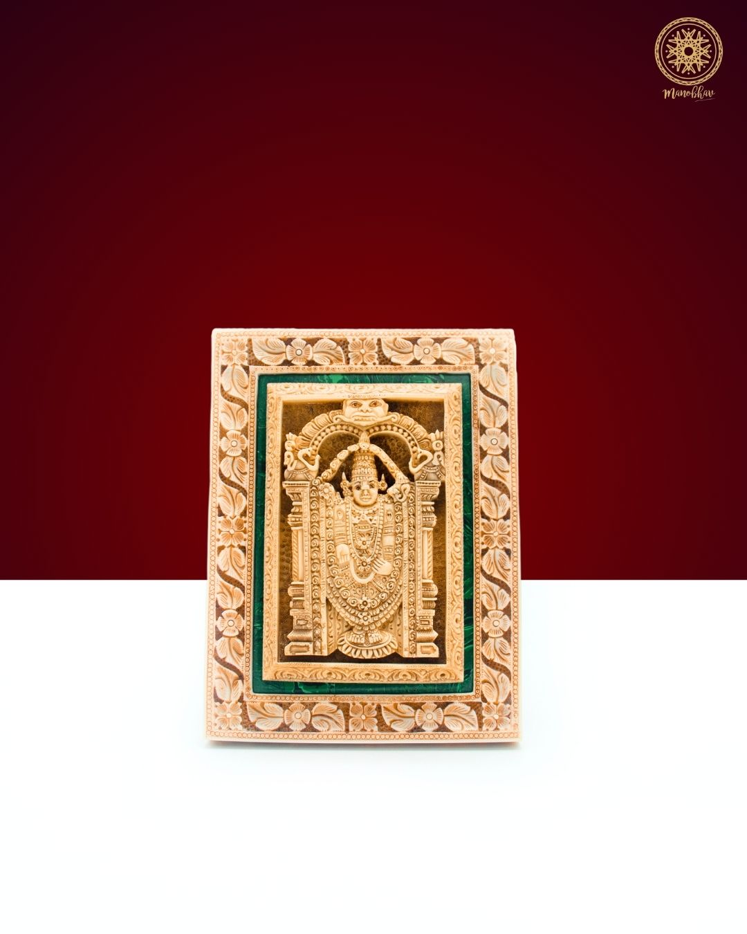 Hand Carved Tirupati Balaji Wall Hanging | Perfect Gift for All Occasion
