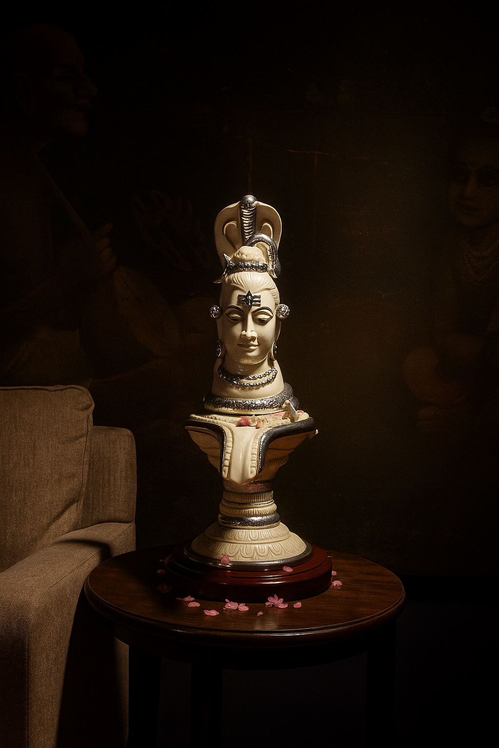 marble dust shivling