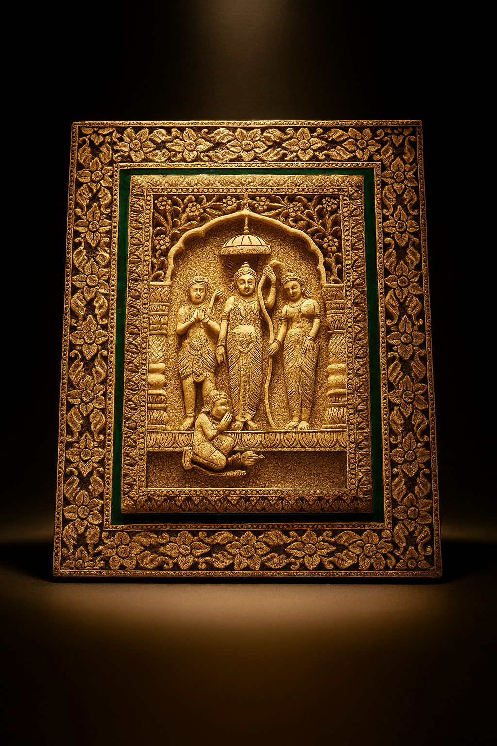 How to Decorate Your Mandir Space with Beautiful Resin Wall Hangings.