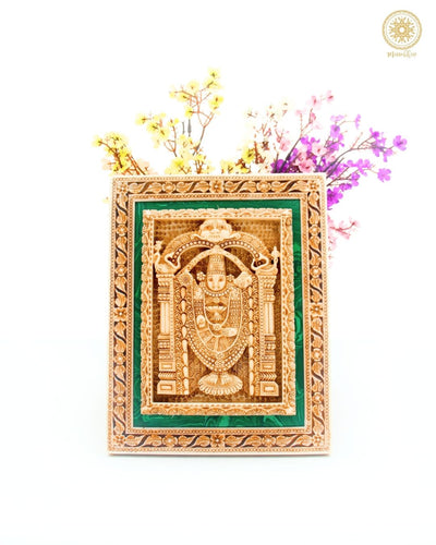 Tirupati Balaji Wandbehangrahmen für Pooja-Raum | Wandkunstdekor für Zuhause