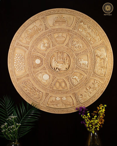 30-inch-large-trishla-mata-16-sapne-resin-wall-hanging-frame