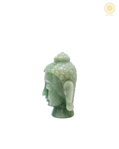 Grüner Aventurin Buddha Statue – Handgeschnitztes Kristall-Dekostück für Frieden