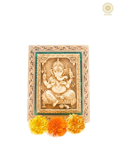 Handgefertigte Wanddekoration mit Lord Ganesha für Galerie und Heimdekoration