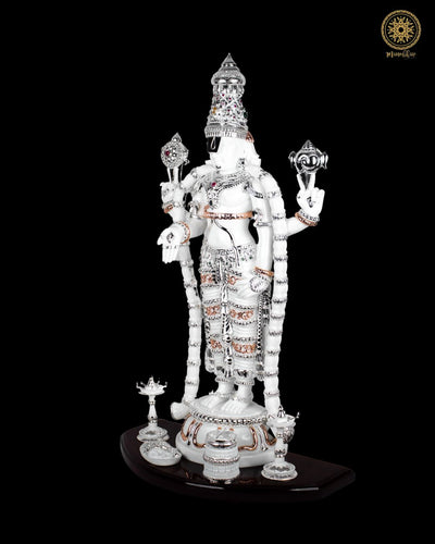 Große Venkateshwara Murti für den Haustempel & den Pooja-Raum | Göttliche Tirupati Balaji Idol