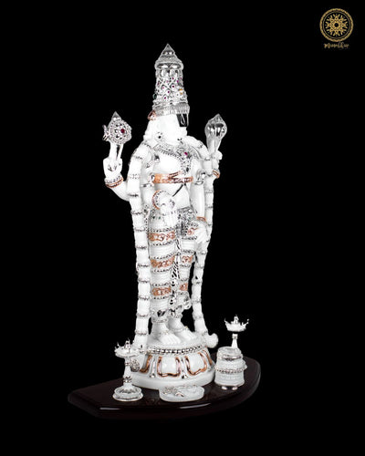 Große Venkateshwara Murti für den Haustempel & den Pooja-Raum | Göttliche Tirupati Balaji Idol