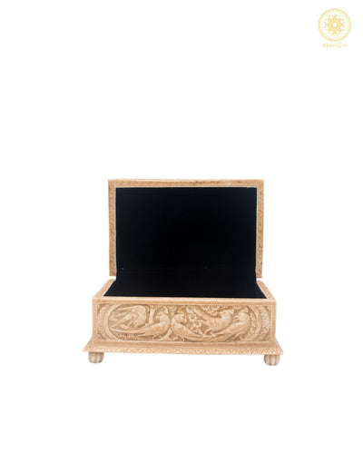 Handgeschnitzte Schmuck-Organizer-Box | Dekorative Schmuckaufbewahrungsbox