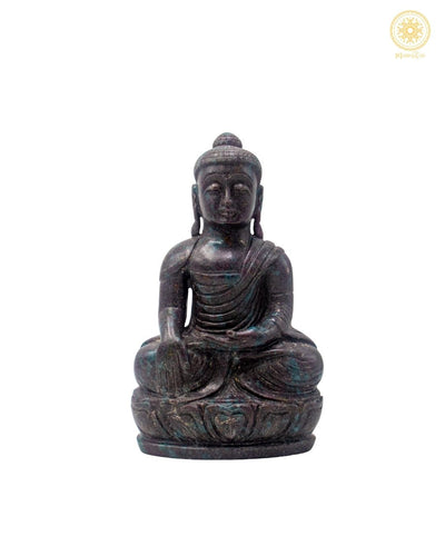 Red Ruby Sitting Buddha Statue for Peace and Positive Energy