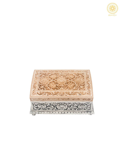 Hand-Carved Vintage Jewelry Organizer Box | Elegant Gift for special occasion