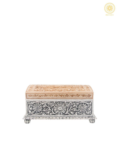 Handgeschnitzte Vintage-Schmuckschatulle | Elegantes Geschenk für besondere Anlässe